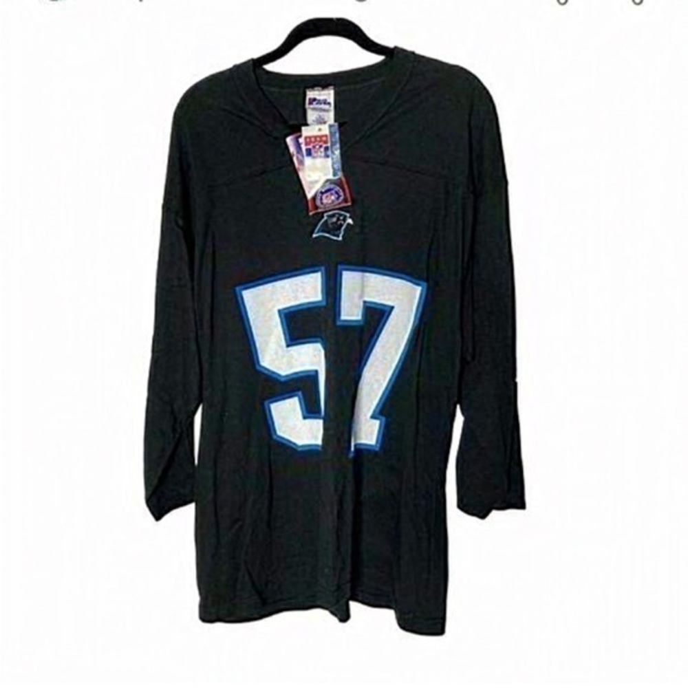 Pro Player vintage 90s Panthers Lathon‎ long sleeve shirt nwt